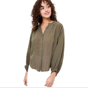 LOFT Ruffle Blouse